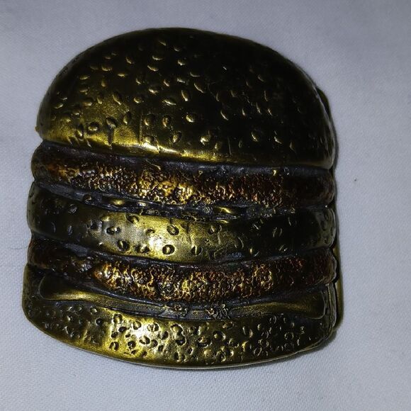 1975 Mcdonalds Big Mac Special Edition Belt Buckel - Picture 2 of 6